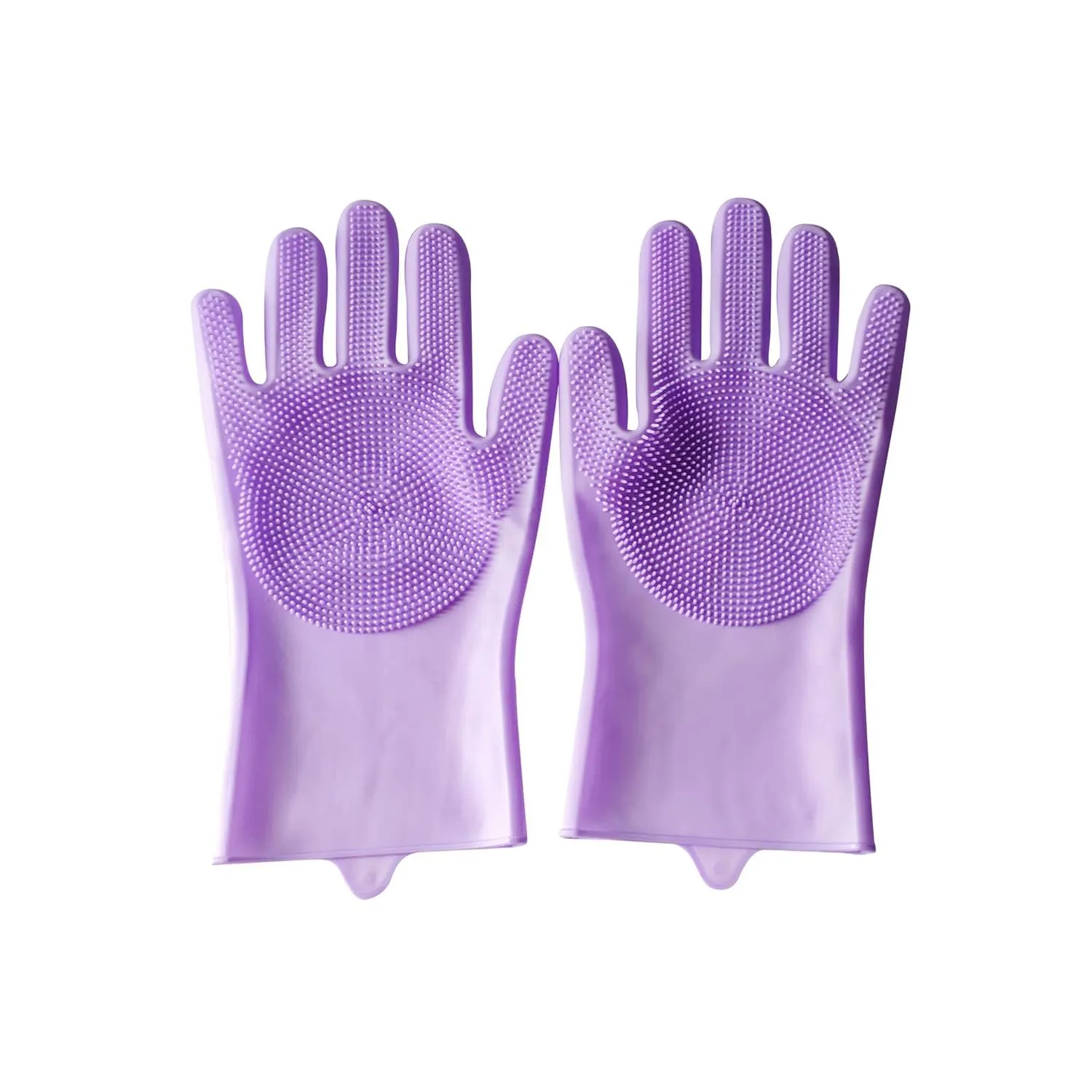Petwag Silicone Pet Grooming Gloves – Dog & Cat Hair Remover Bath Massage Gloves