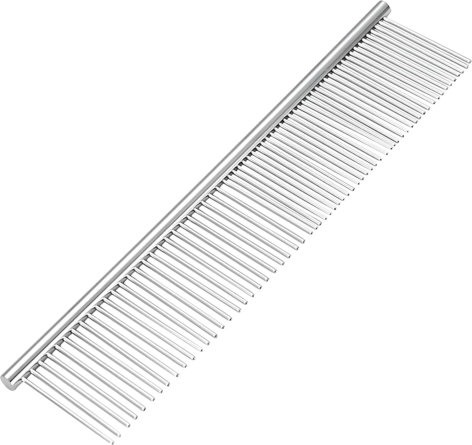 Petwag Stainless Steel Pet Grooming Comb – Anti-Slip Dog & Cat Detangling Comb